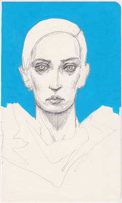 A touch of blue