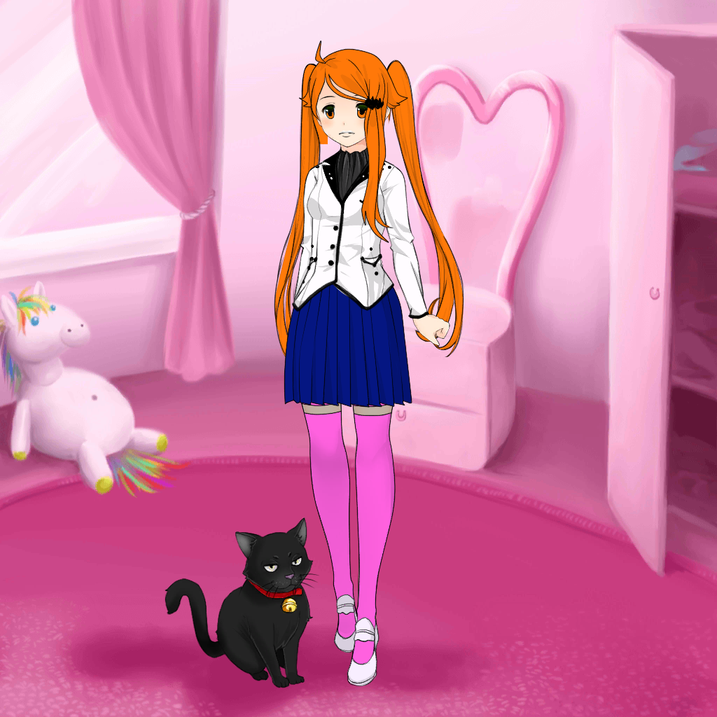 Osana najimi YANDERE SIMULATOR by NightMewlody on DeviantArt