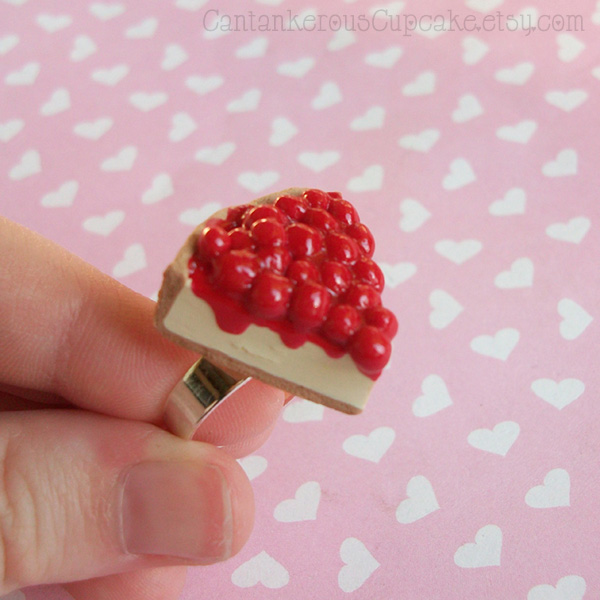 Cherry Cheesecake Ring