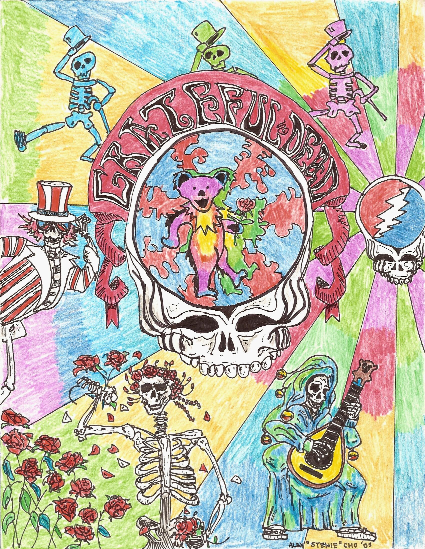 grateful dead iphone wallpaper