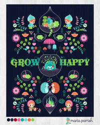 Grow Happy Little Terrarium