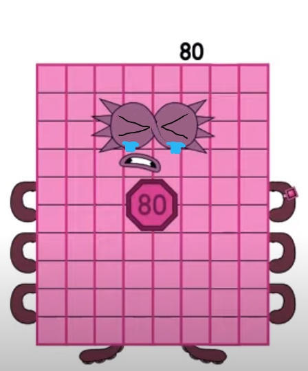 Numberblocks Crying 80 by Arkincanavera on DeviantArt