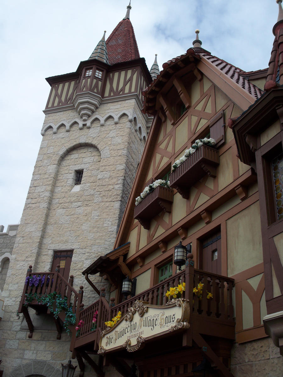 Disney buildings by Ave606 on DeviantArt