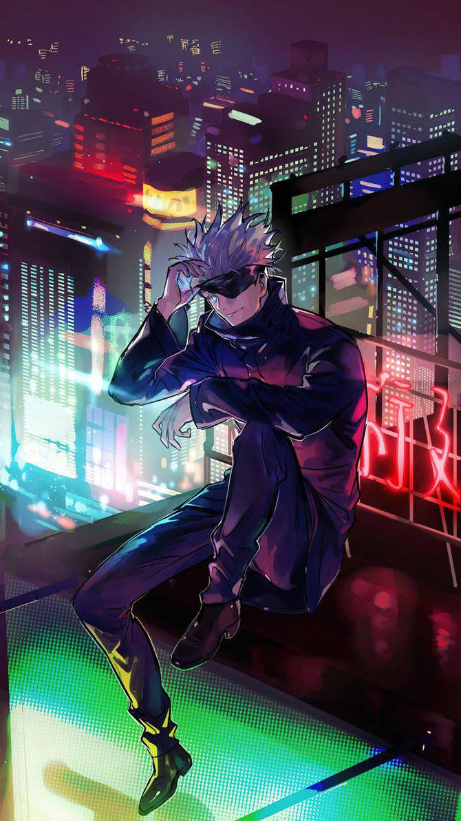 Gojo Satoru 3 - Jujutsu Kaisen by loggggo on DeviantArt