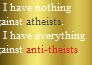 Atheist vs Antitheism (Read Desc.)