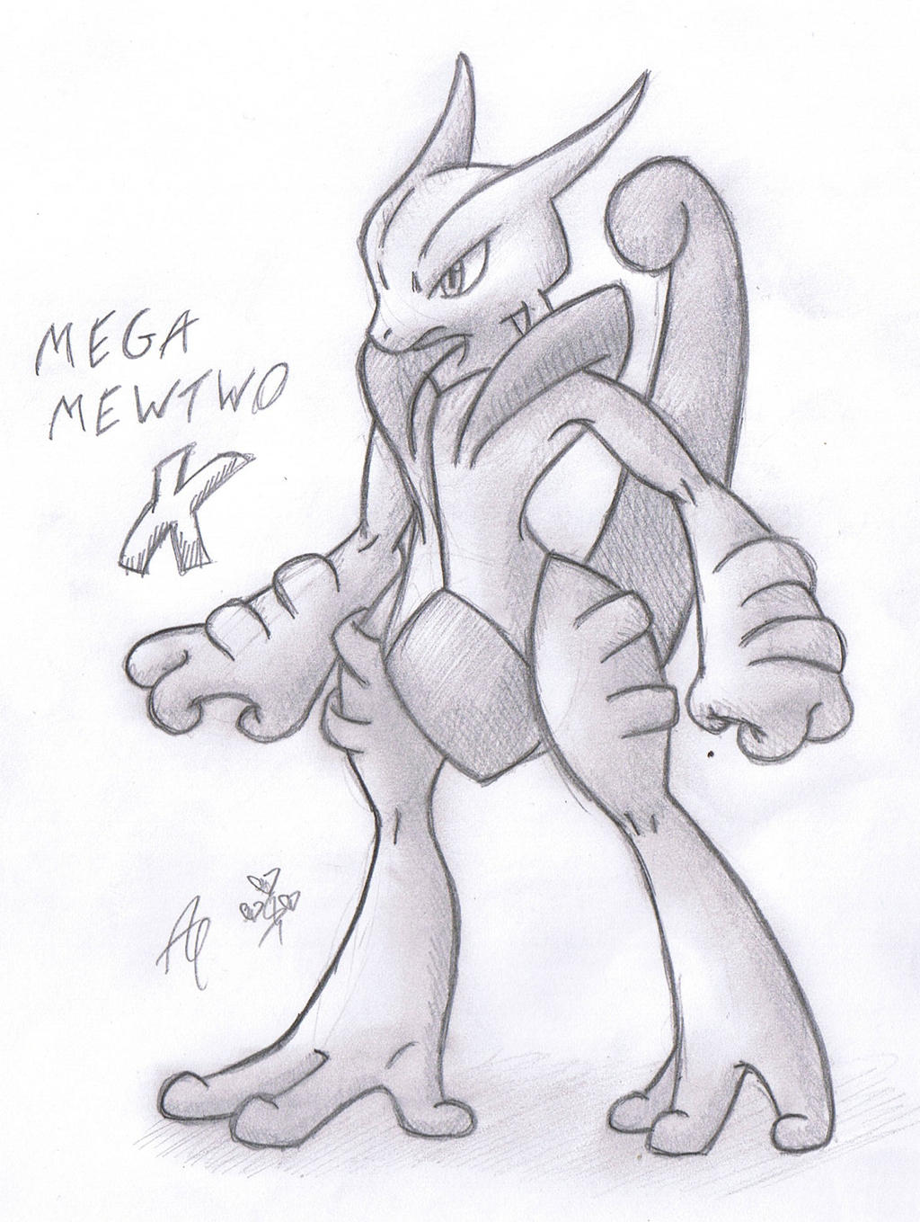 Mewtwo x mew x mewtwo by shinyscyther on deviantART