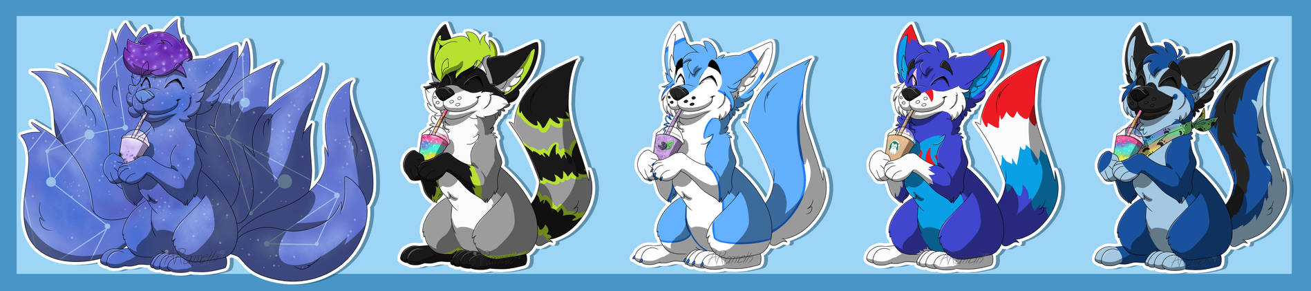 YCH Batch 2 - Favorite Drink Stickers