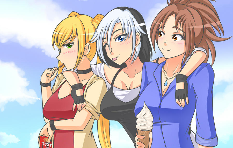 Evov Deviantart EVOV1 Girls by JonFawkes on DeviantArt