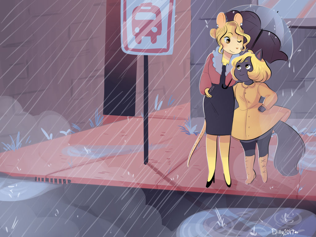 A Moment in the Rain