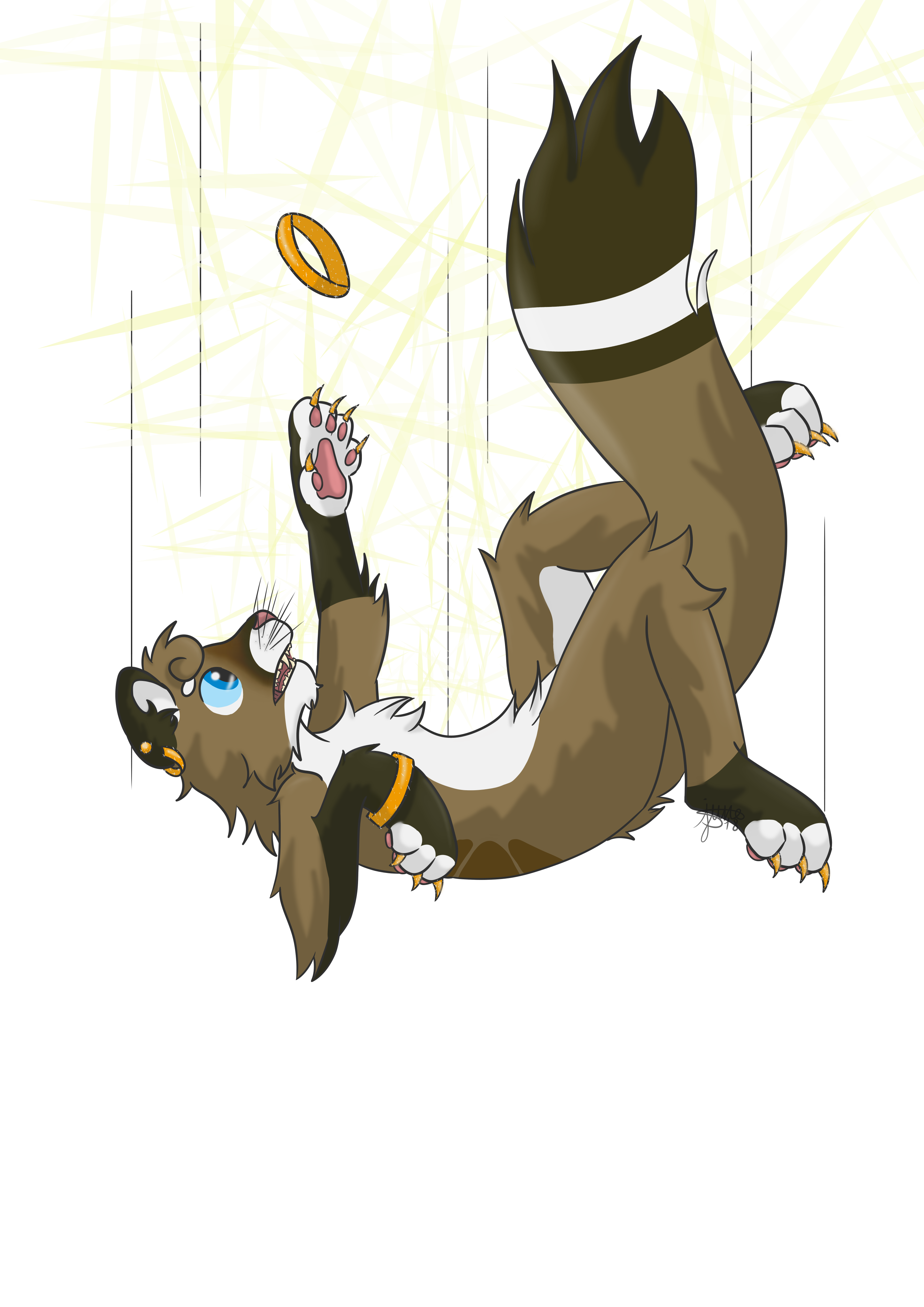 Namid falling [transparent background]