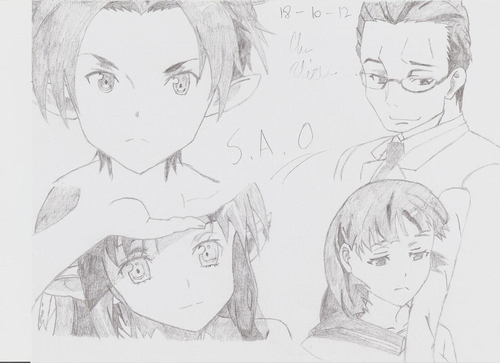 Sword Art Online - random SAO drawing!