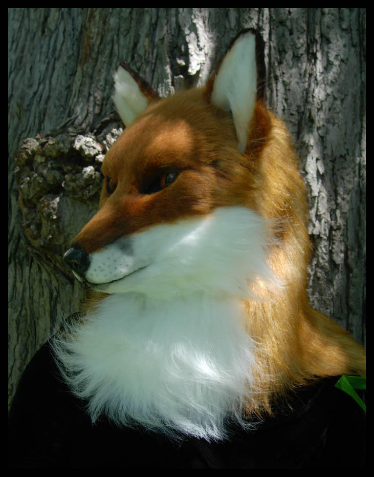 Red Fox Mask - Paper Mache by Silver-Sundog on DeviantArt