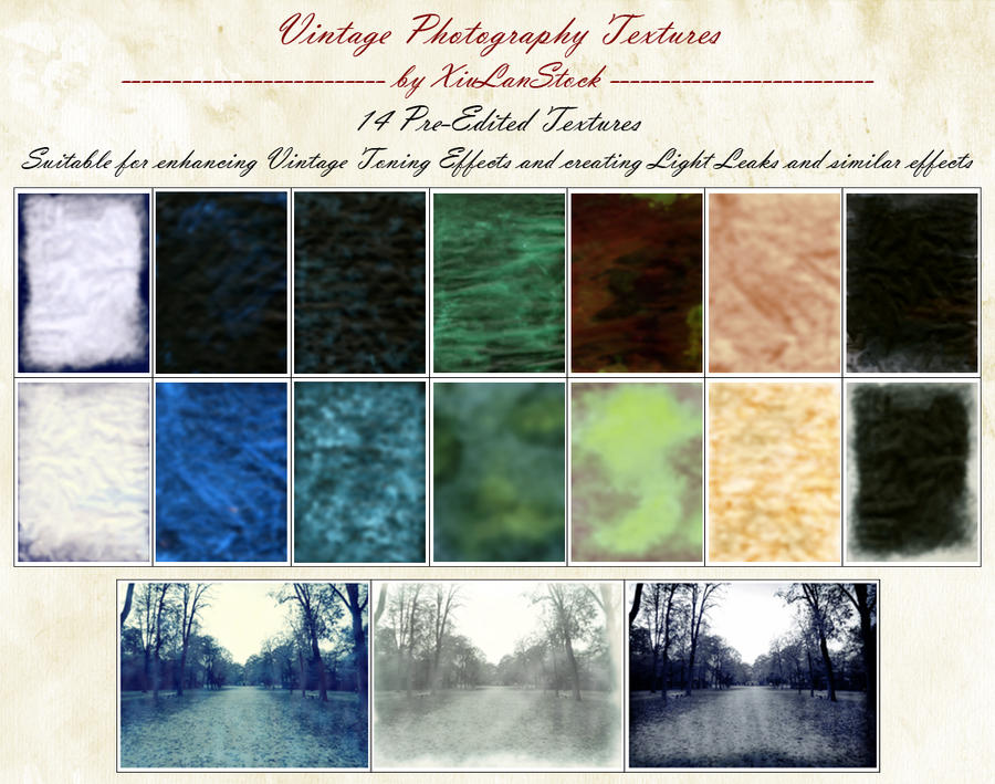 Vintage Photography Textures Pack