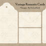 Vintage Romantic Cards - Scrapbooking Pack