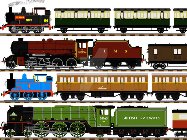Thomas Works With The Big Engines by Kylestanator on DeviantArt