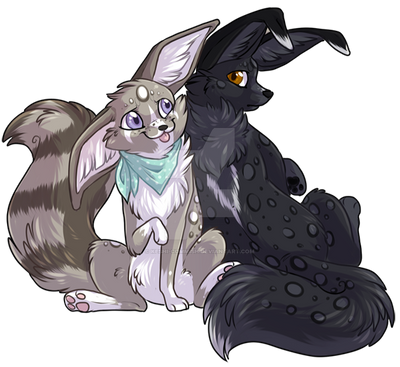 Railmin Deviantart Minna + Rail by Keshi-Commish on DeviantArt