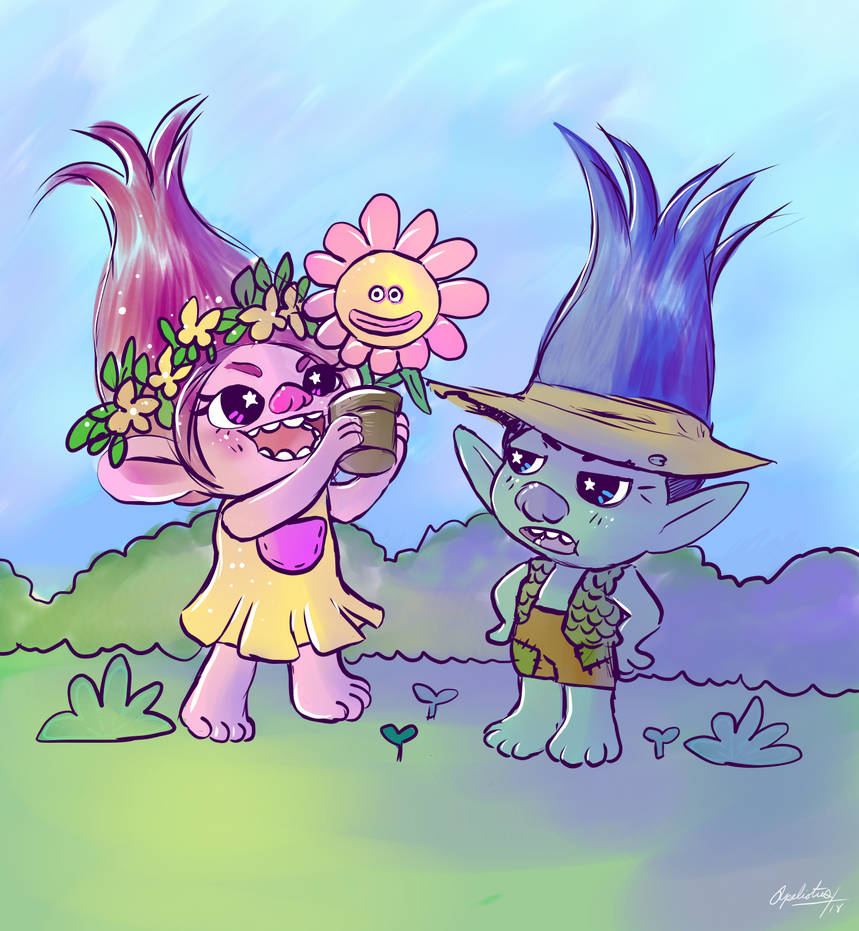 Trolls - Spring by Apeliotus on DeviantArt