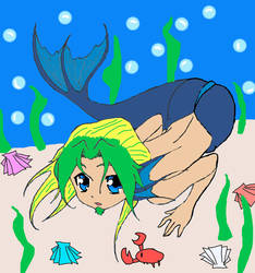 A Merman Under The Sea