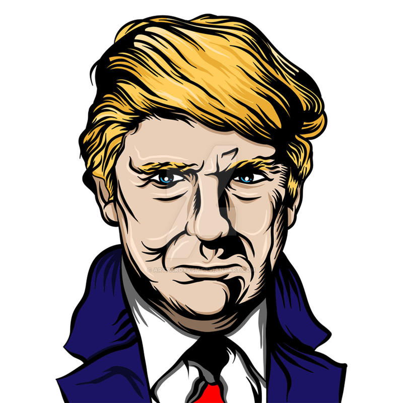 US President Donald Trump Vector Cartoon Illustrat by ArtParoxysm on DeviantArt US President Donald Trump Vector Cartoon Illustrat by ArtParoxysm on DeviantArt