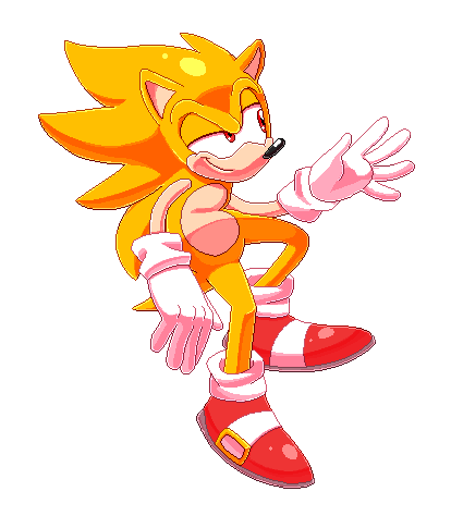 Pixilart - super sonic gif by CharlesClavin