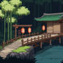 Bamboo Forest Tea House Video Game Graphics 140624