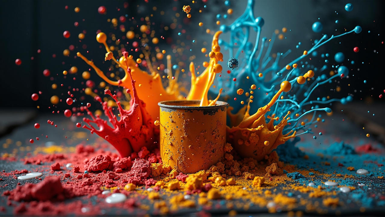 Exploding Paint 131124 (5) by TheAntiCamper on DeviantArt