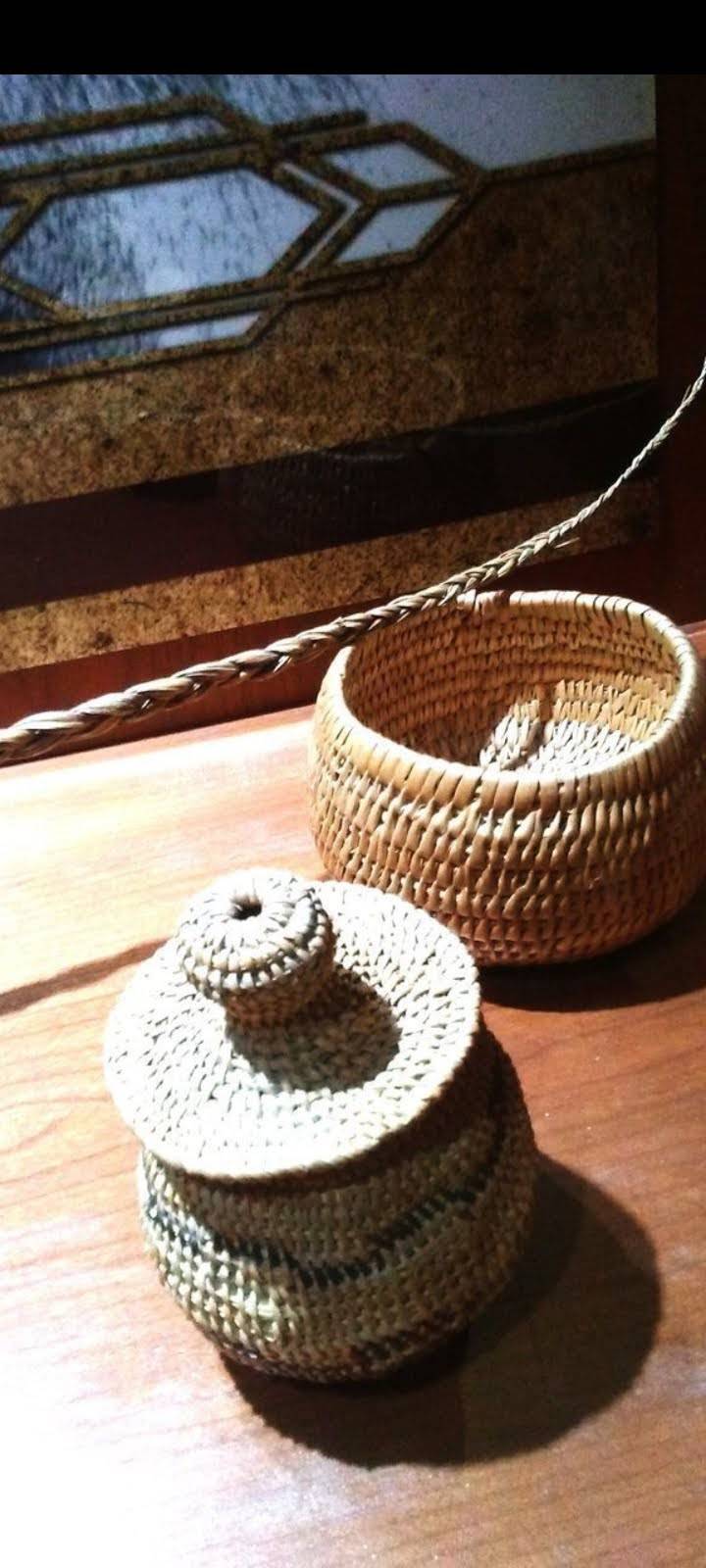 Native weaving baskets by rosereg on DeviantArt