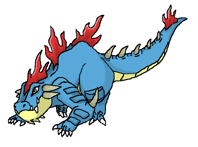 Mega Feraligatr #2-fan creation