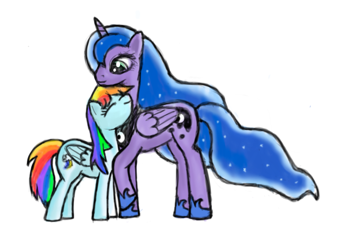 Dashie and Luna