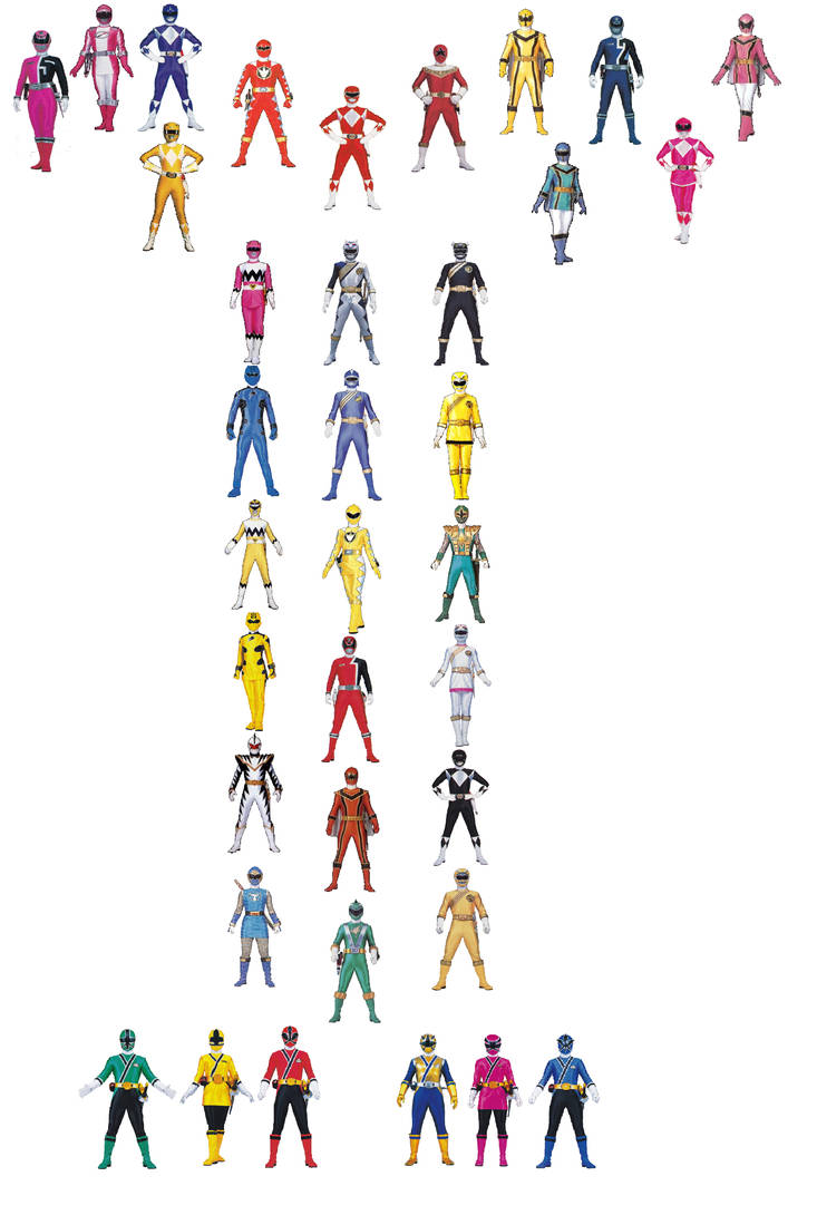 Power Rangers Ranger Swarm by jakobmiller2000 on DeviantArt