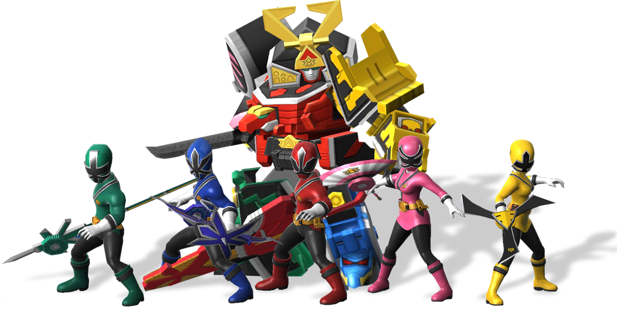 Power Rangers All Stars: Samurai by jakobmiller2000 on DeviantArt