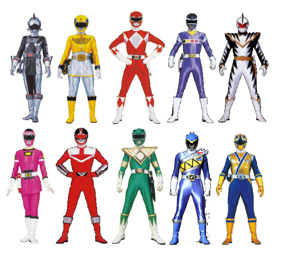 Legendary Rangers (super Ninja Steel) by jakobmiller2000 on DeviantArt