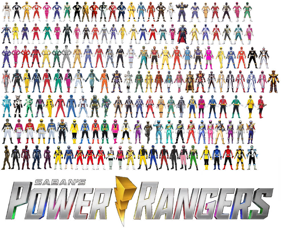 Power Rangers Teams by jakobmiller2000 on DeviantArt