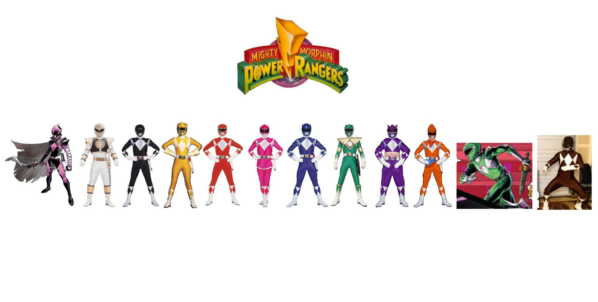 Mighty Morphin' Power Rangers by jakobmiller2000 on DeviantArt