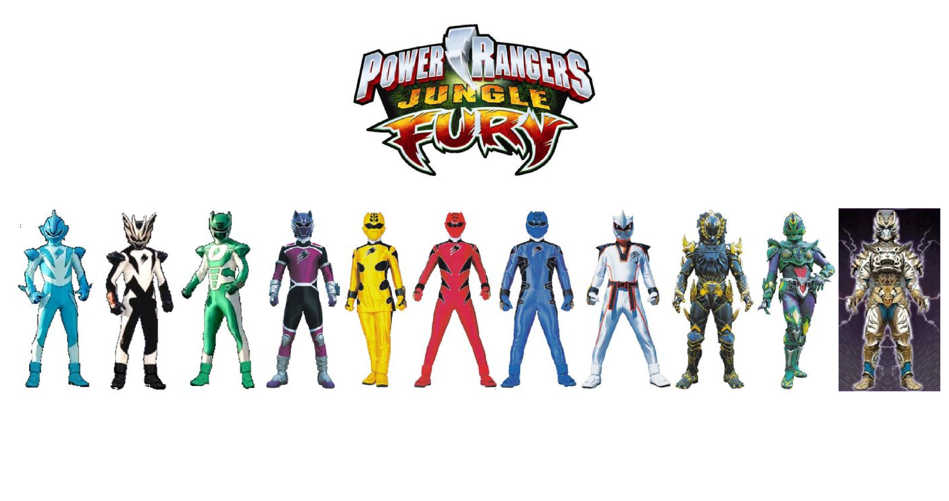 Jungle Ranger Cartoon Power Rangers Jungle Fury by jakobmiller2000 on DeviantArt