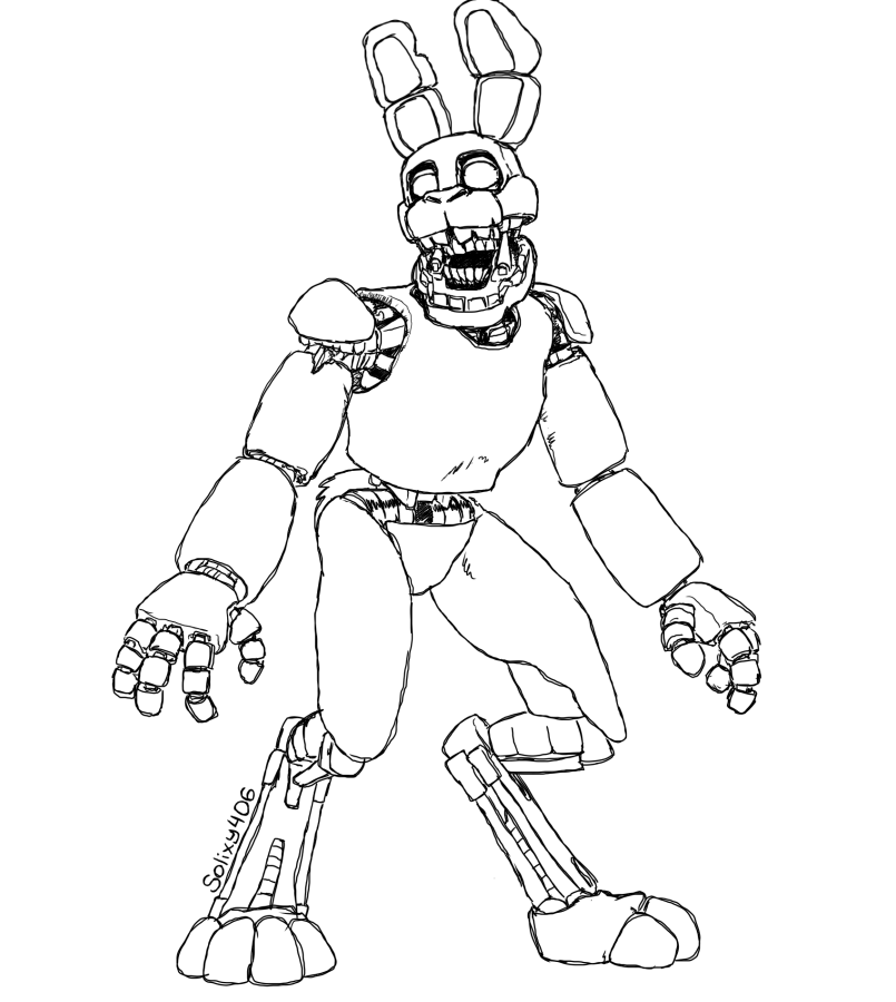 Rabbit animatronic by Solixy406 on DeviantArt