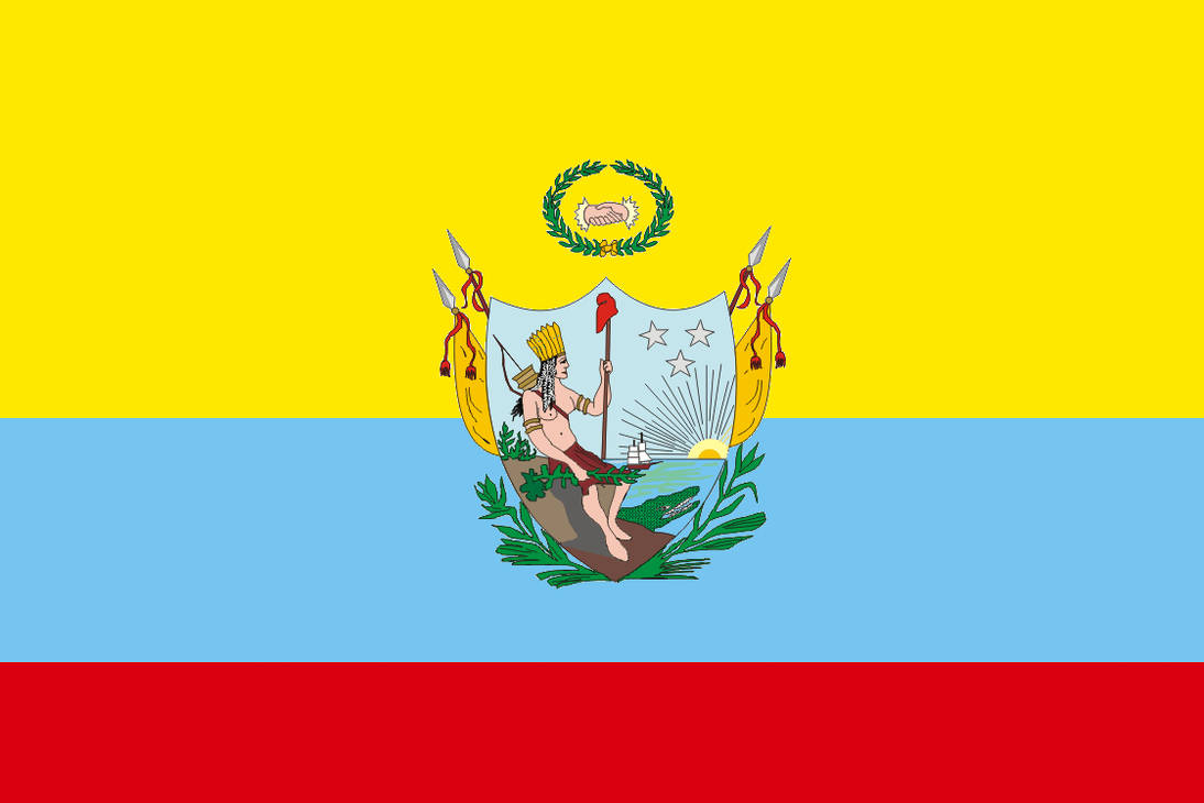 Flag Of Gran Colombia 1 By LlwynogFox On DeviantArt flag-of-gran-colombia-1-by-llwynogfox-on-deviantart