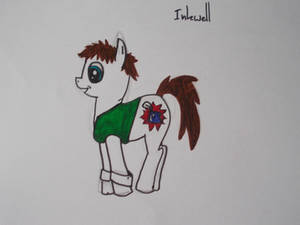 Inkwell, My little Pony self portrait.