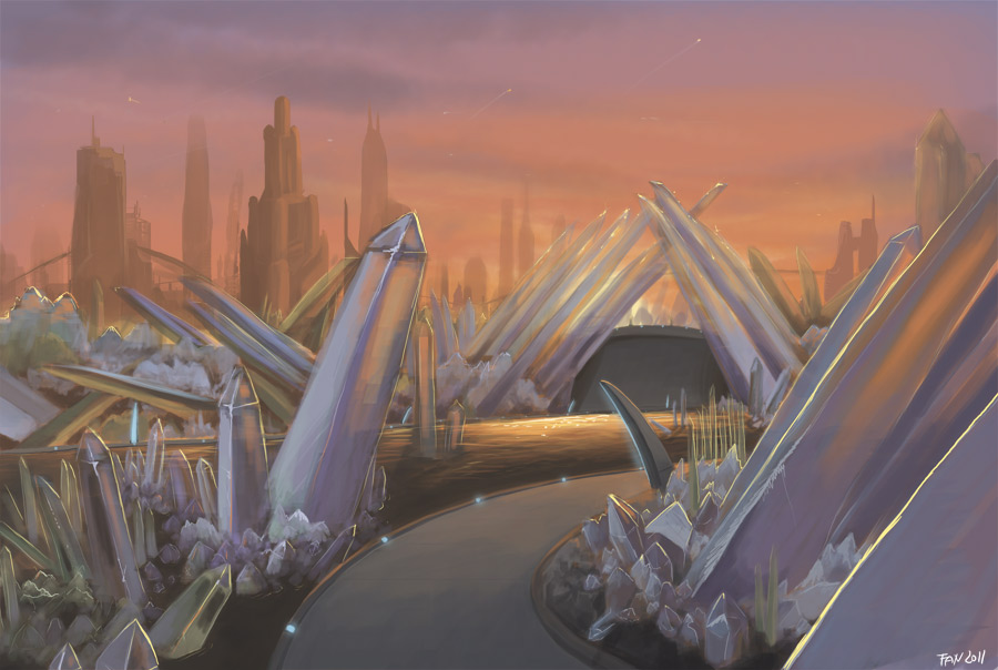 Cybertron - Crystal garden