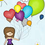 Balloon Day - MS Paint