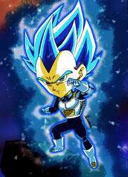 Vegeta Ssjblue evolution chibi