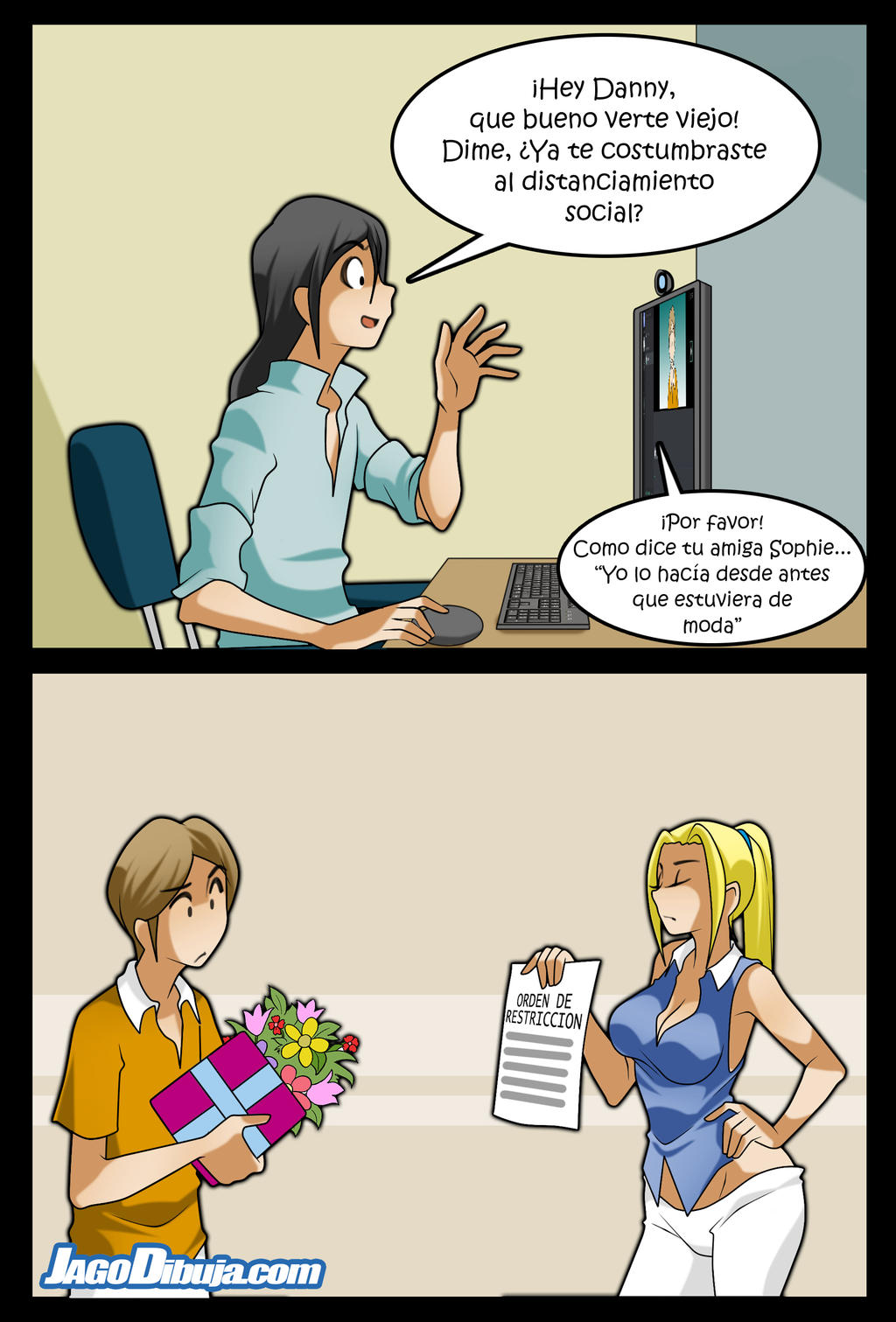 Living with hipstergirl and gamergirl 433 by JagoDibuja on DeviantArt