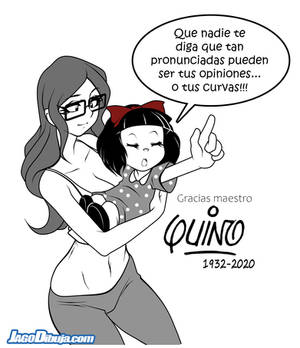 Quino Gracias maestro