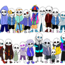 Sans Alternative Universes #1 + SPEEDPAINT