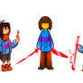 UNDERTALE AUs: Determination Squad + SPEEDPAINT