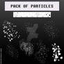 [P2U Photoshop Brushes] Pack of Particles