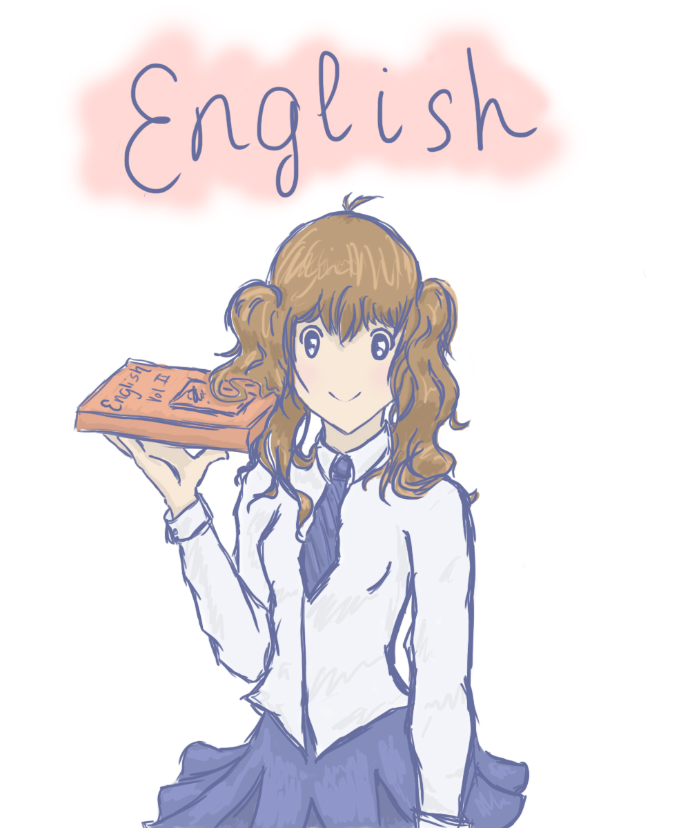 English Notebook Cover