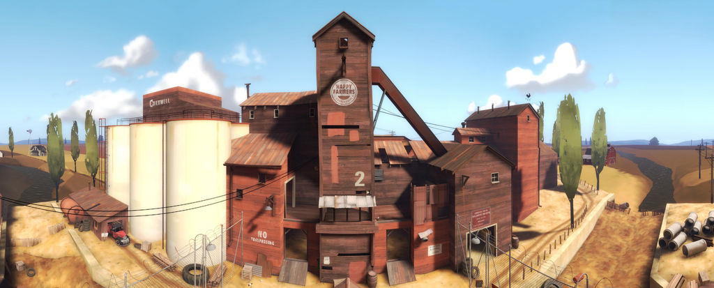 Red 2Fort Panorama by Enjuaguese on DeviantArt