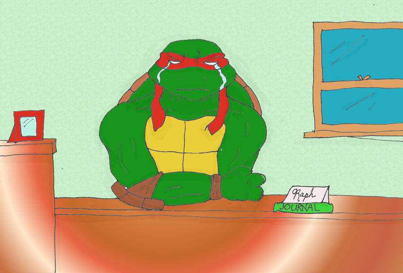 Angry Raph Tmnt Deviantart All By Myself-TMNT Raph by BySesshomarusGrace on DeviantArt