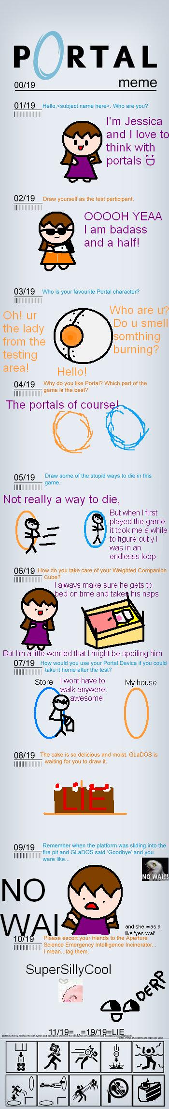 Portal Meme by LittleYellowPikmin on DeviantArt